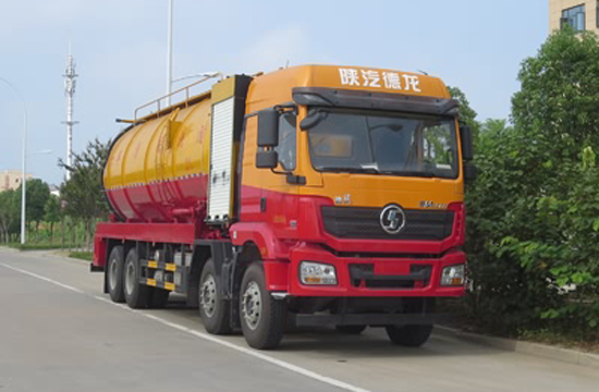 陜汽德龍清洗吸污車(chē)