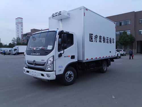 福田牌BJ5048XYY7JEA-AB1型醫(yī)療廢物轉(zhuǎn)運(yùn)車